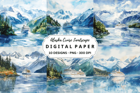 Alaska Cruise Landscape Backgrounds: Capturing the Wild North