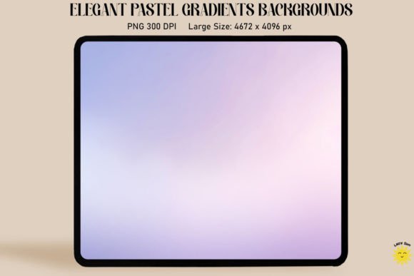 Lilac Purple Pastel Gradient Backgrounds: A Designer's Dream