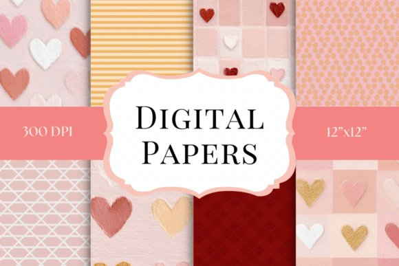 Soft & Romantic: Using Pink Blush Valentine Backgrounds