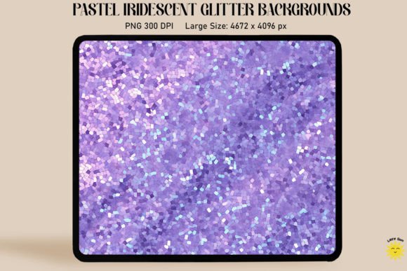 The Allure of Pastel Purple Iridescent Backgrounds for Modern Design