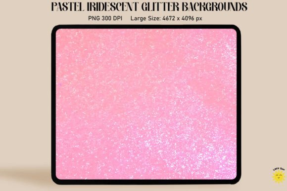 The Soft Allure of Pastel Pink Iridescent Backgrounds