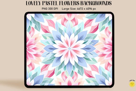 The Soft Power of Lovely Pastel Flowers Backgrounds