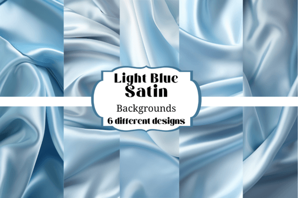 The Soothing Elegance of Light Blue Satin Backgrounds