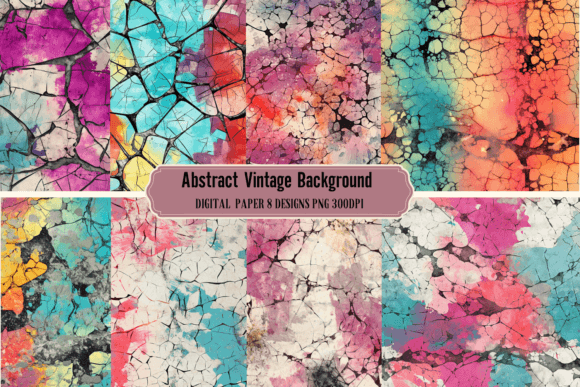 Unleashing Creativity with Abstract Vintage Backgrounds Digitel Pap