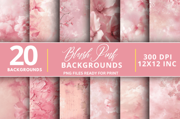 Unlocking Creative Potential with the Blush Pink Backgrounds Bundle